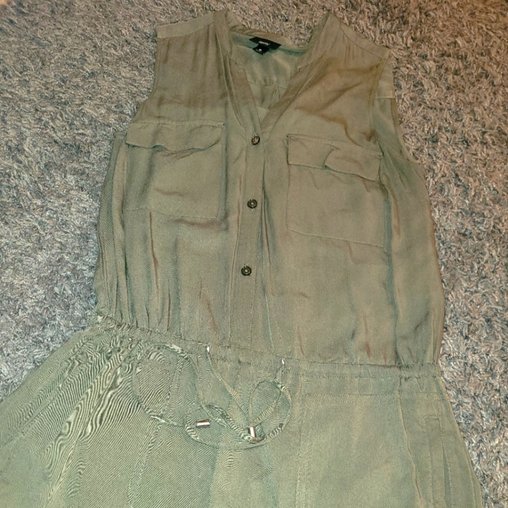 Olive green rompers